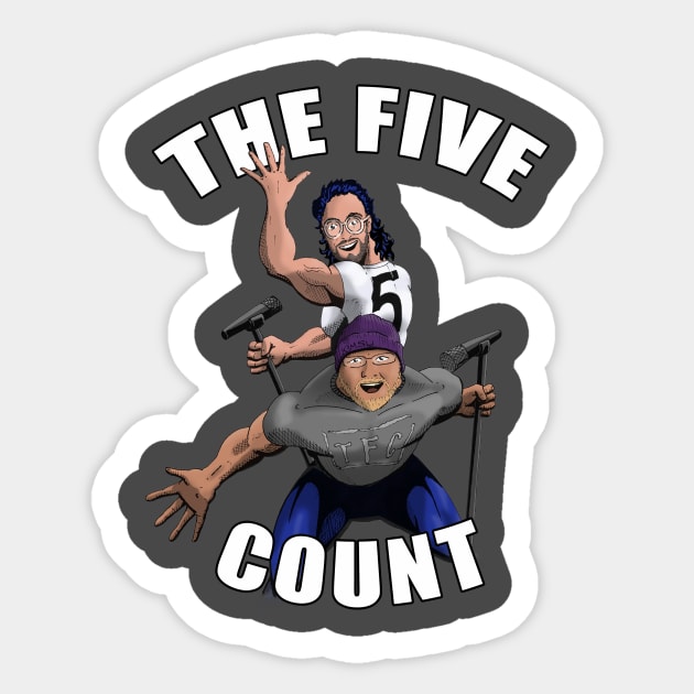 The Five Count Comic Style! Sticker by thefivecount